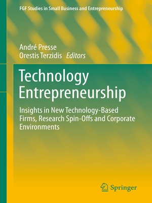 cover image of Technology Entrepreneurship